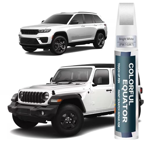 PW7 GW7 Bright White Touch Up Paint for Jeep
