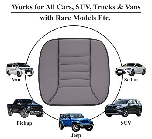 Memory Foam Car Seat Cushion for Driver and Office Chair Comfort