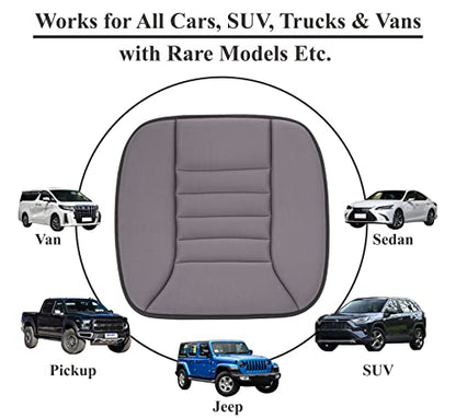 Memory Foam Car Seat Cushion for Driver and Office Chair Comfort