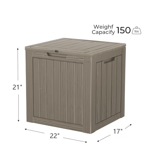 35 Gallon Resin Deck Box