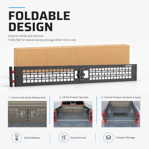 Truck Bed Divider Compatible with 2022