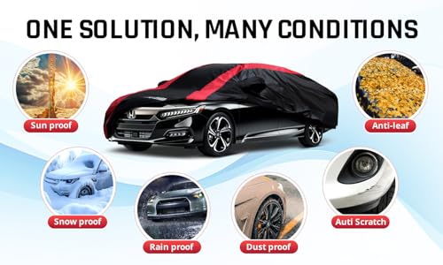 Accord Car Cover Waterproof Custom Fit for Honda Accord 1998
