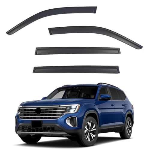 Window Visors Rain Guards Fits 2018 (4 Count)