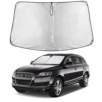 Windshield Sunshade Compatible for Audi Q7 2007