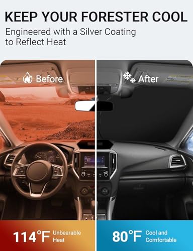 Custom Fit Car Windshield Sun Shade for 2019