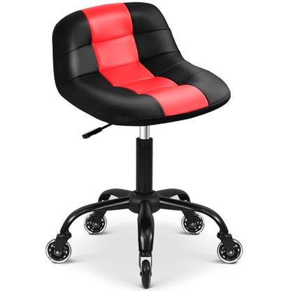 Rolling Shop Stool with Wheels