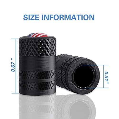 Tire Valve Stem Caps (4 Count)