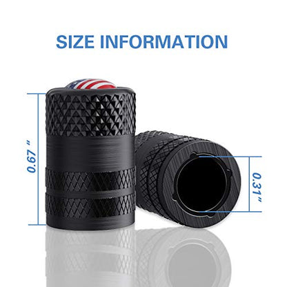 Tire Valve Stem Caps (4 Count)
