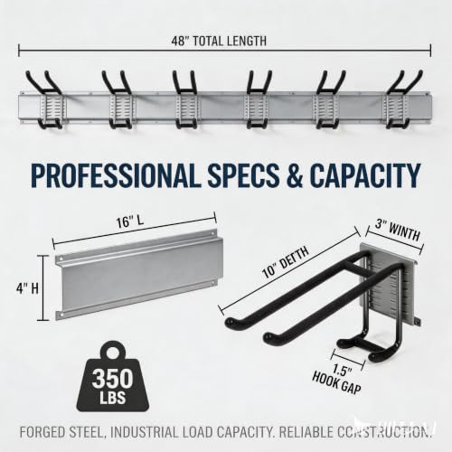 48 Inch Garage Wall Organizer