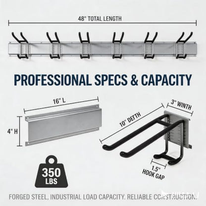 48 Inch Garage Wall Organizer