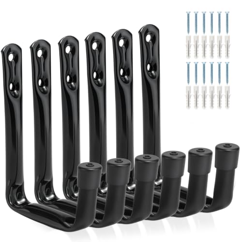 Garage Storage Hooks (6 Count)