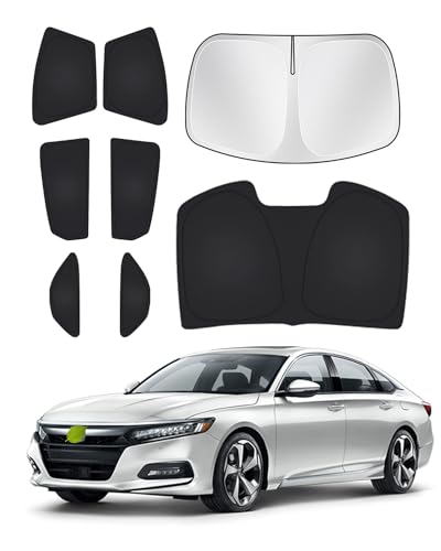 Windshield Sunshades for Honda Accord 2018 (8 Count)