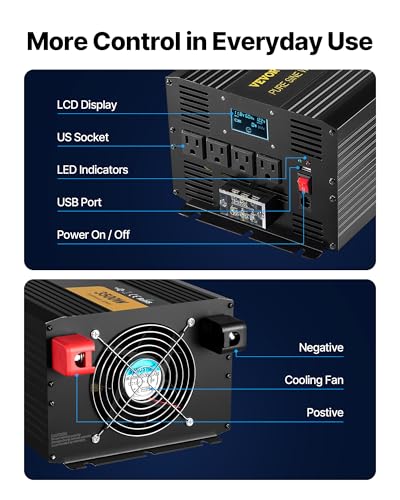 Pure Sine Wave Inverter 3500 Watt Power Inverter