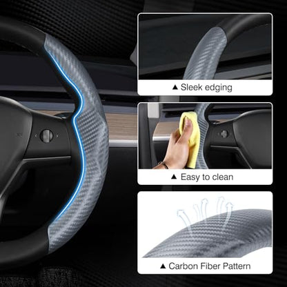 Steering Wheel Cover for Tesla Model 3