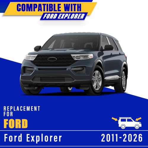 3 Wipers Fits Ford Explorer 2011