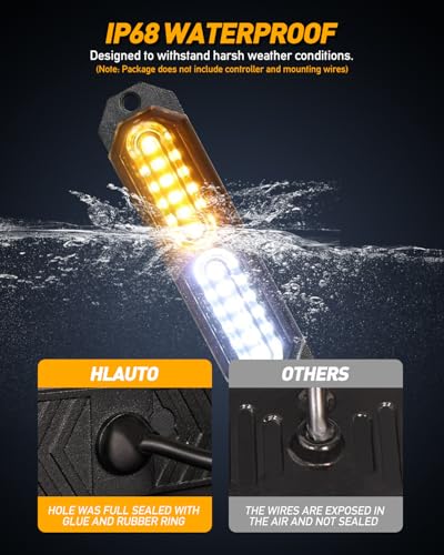 1200T Emergency Strobe Grille Lights (8 Count)