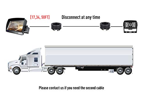 HD Wired Backup Camera System Kit