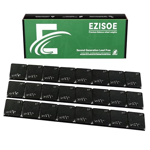 1 2 oz Stick On Wheel Weights 144pcs 72oz Low Profile Black