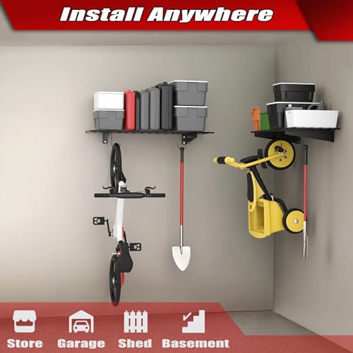 2 Pack Wall Mount Shelves