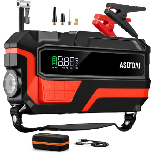 M10 6000A 150PSI Car Jump Starter with Air Compressor