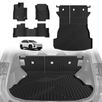 Floor Mats & Trunk & Backrest Mat for 2026 RAV4 Hybrid