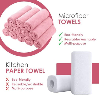 Microfiber Cleaning Cloths (36 Count)