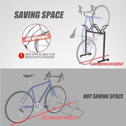 2 Bikes Floor Stand (218.24 Ounce)