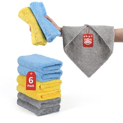 Car Wash Drying Towels (6 Count)