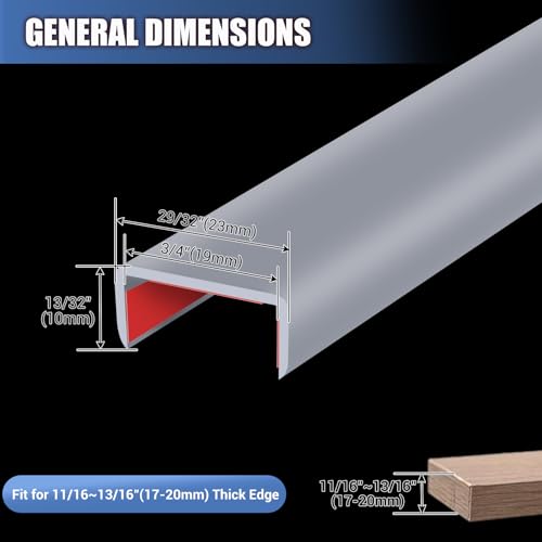 Slimline Cabinet Door Edge Protector