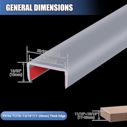 Slimline Cabinet Door Edge Protector