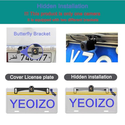 Wireless License Plate Backup Camera