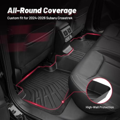 Floor Mats for Subaru Crosstrek 2024 2025 2026 Custom Fit