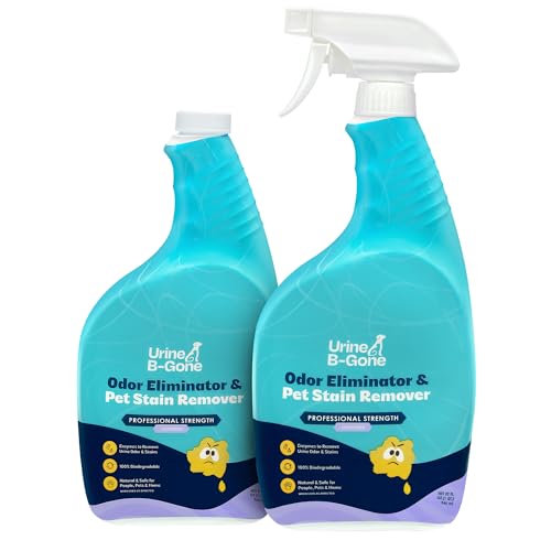 Urine B Gone Enzyme Cleaner for Human & Pet Urine (64 Fl Oz)