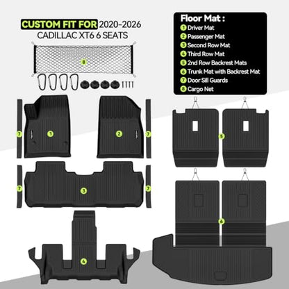 All Weather TPE Floor Mat Set for 2020