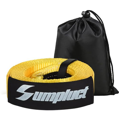 Heavy Duty Recovery Tow Straps 2"x20' 36580lb Break Strength (20 Foot)