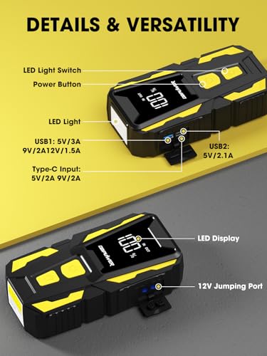 5000A Jump Starter