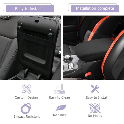2025 2026 Ranger Center Console Cover Compatible with 2024 2025 2026 Ford Ranger Accessories Center Console Pad 2026 Ranger XL