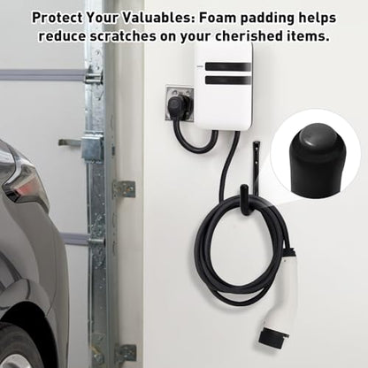10" Garage Organization Wall Hooks (4 Count)