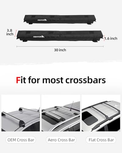 Soft Roof Rack Pads System for Surfboard