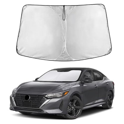 Windshield Sun Shade Compatible for Nissan Sentra 2020