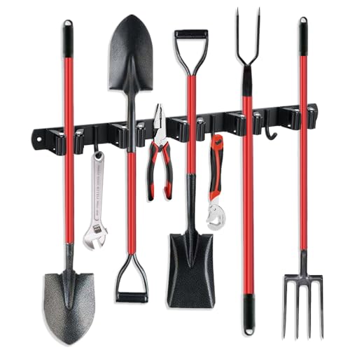 Broom Hanger and Mop Holder