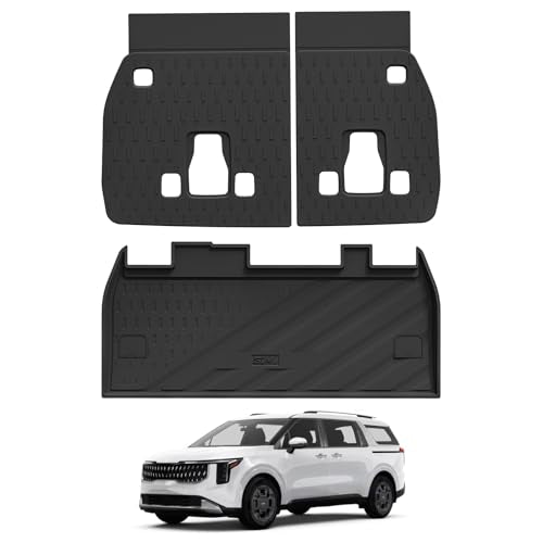 Cargo Liner & Backrest Mats for Kia Carnival Hybrid & Gas 2025