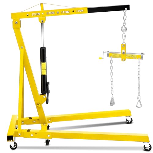 2 Ton Hydraulic Engine Hoist with Lever Stabilizer