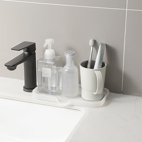 Silicone Soap Dish with Drain Spout