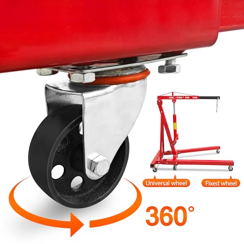 2 Ton Folding Hydraulic Engine Hoist with Leveler