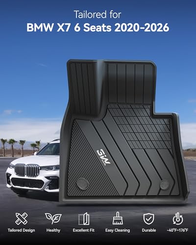 Floor Mats for BMW X7 6 Seats 2019