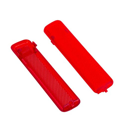 Rear Left Driver and Right Passenger Side Door Red Reflector Panel