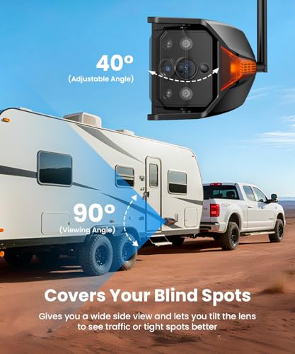 RV Backup Camera Wireless System (2 Count)