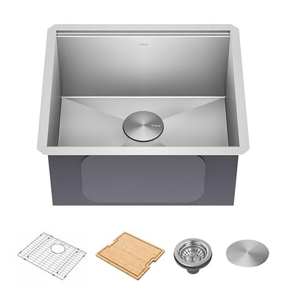 Stainless Steel 21 in Undermount Kitchen Sink KWU111