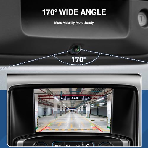 Backup Camera Fit for Chevrolet Silverado Cheyenne GMC Sierra 2014 2015